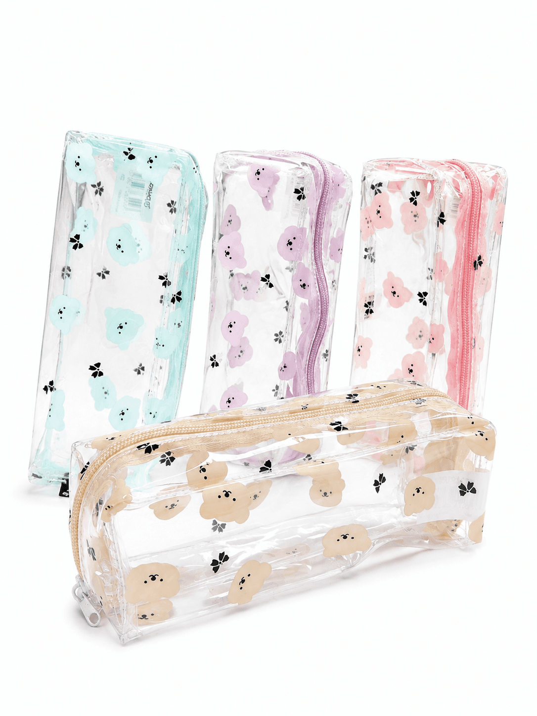 Trousse scolaire transparente cristal CR-1832