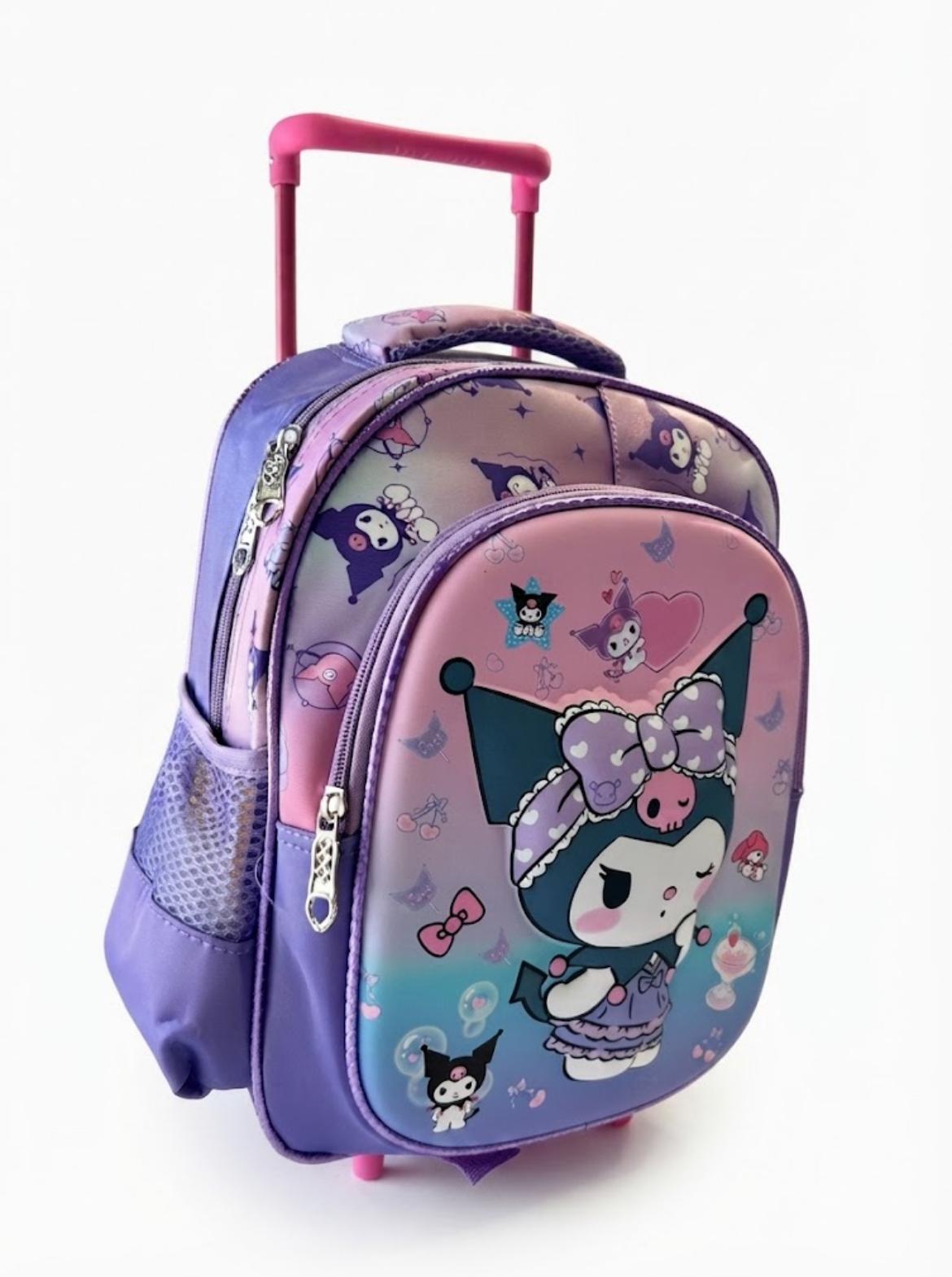 Sac à dos chariot fillette 1 er année primaire 