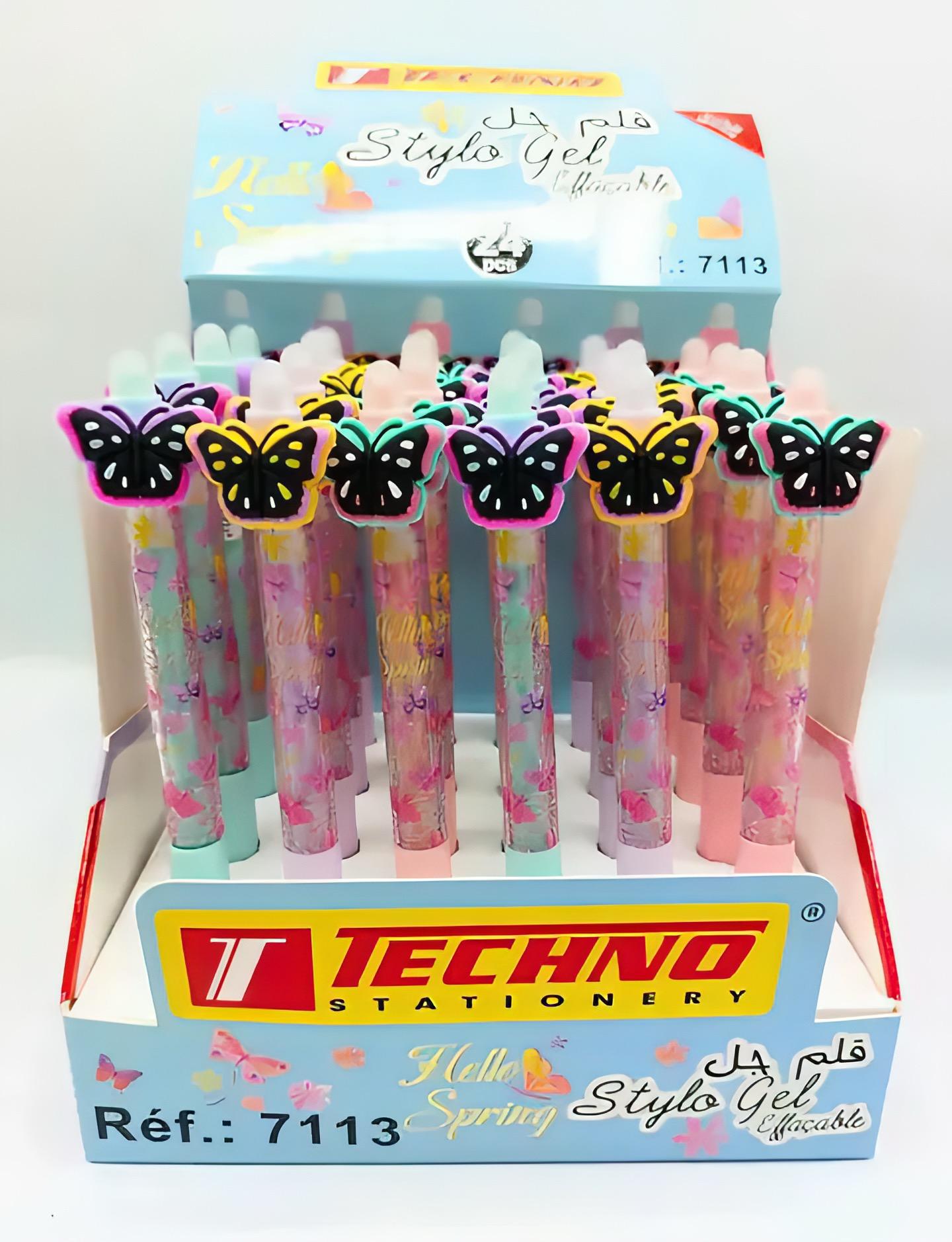STYLO GEL FANTAISIE EFFACABLE HELLO SPRING REF 7113