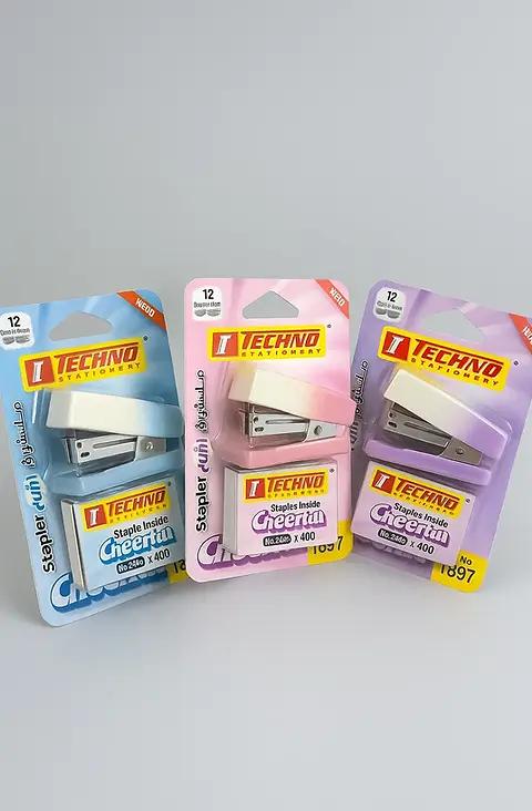 AGRAFEUSE MINI 24/6 26/6 (12F/80G) CHEERFUL SB REF 7897