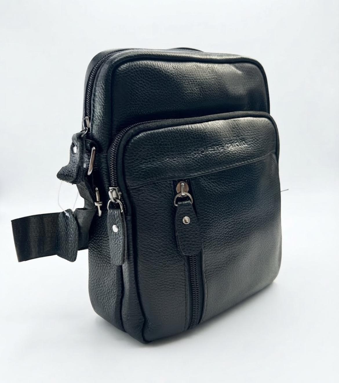 Sacoche bandoulière 100% cuir véritable